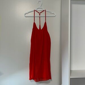 A-line red dress by Abercrombie & Fitch
Size: L
